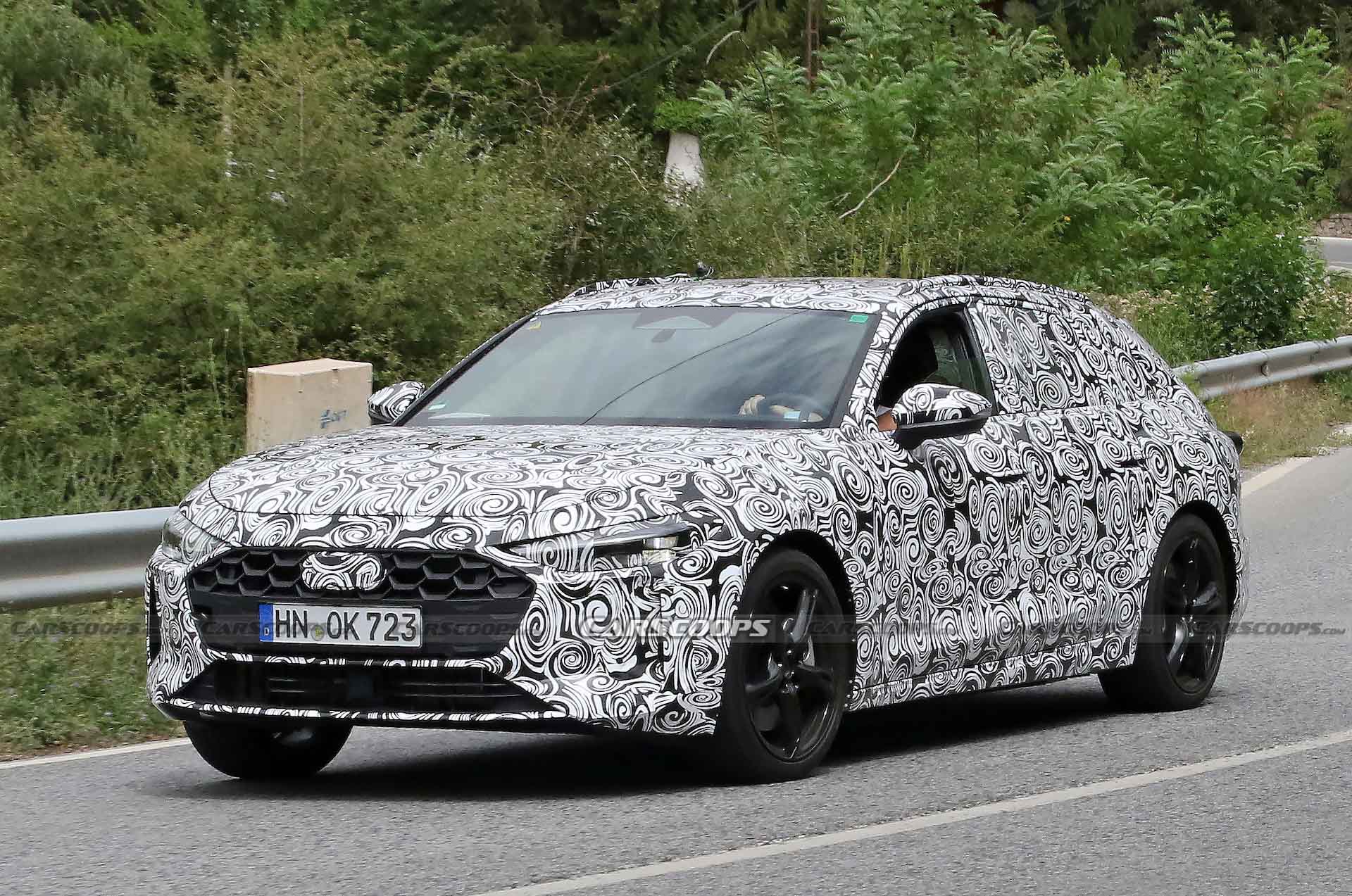 2024 Audi A4’s Twin-Screen Dashboard Revealed In Latest Spy Shots