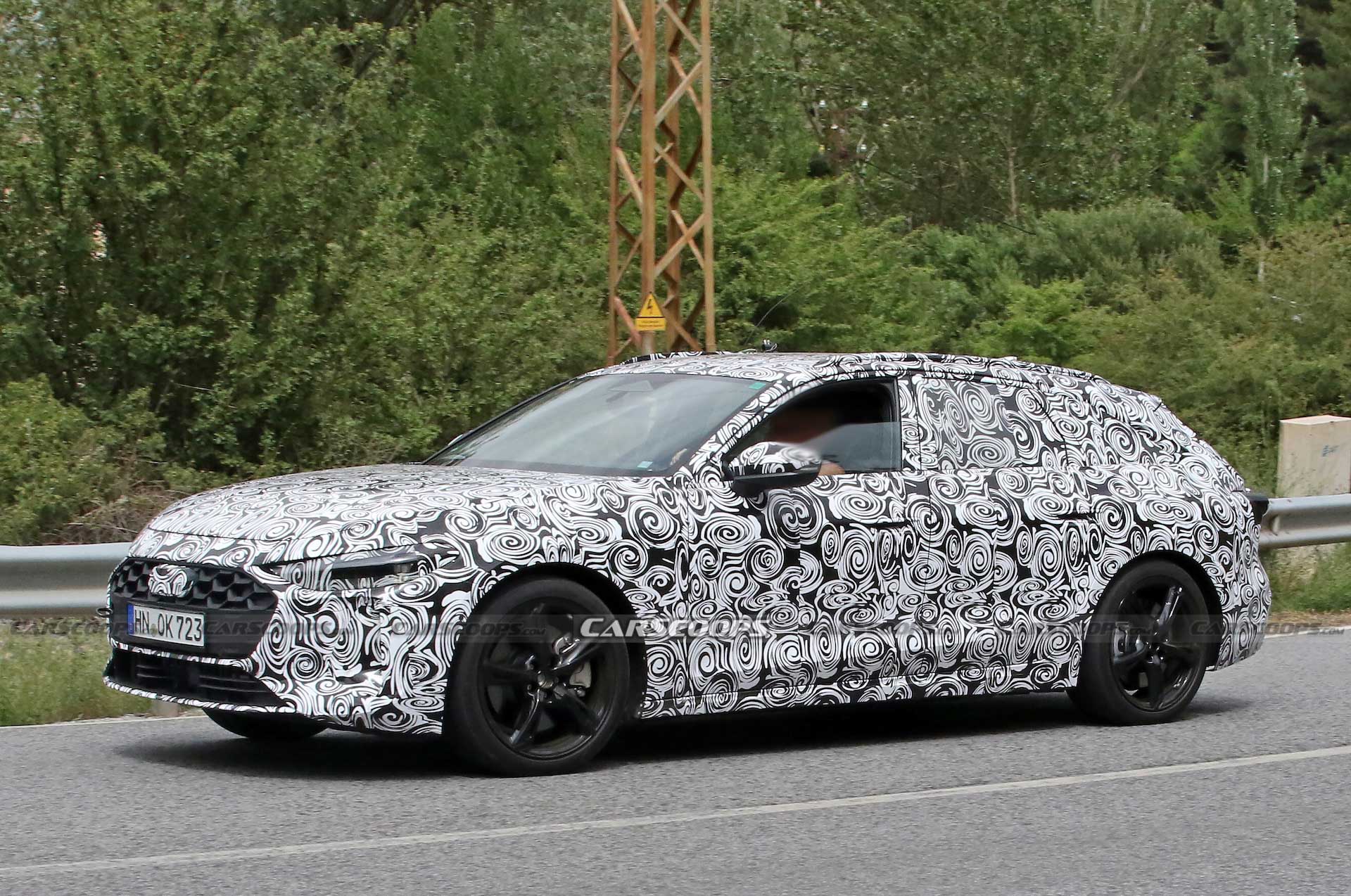 2024 Audi A4’s Twin-Screen Dashboard Revealed In Latest Spy Shots