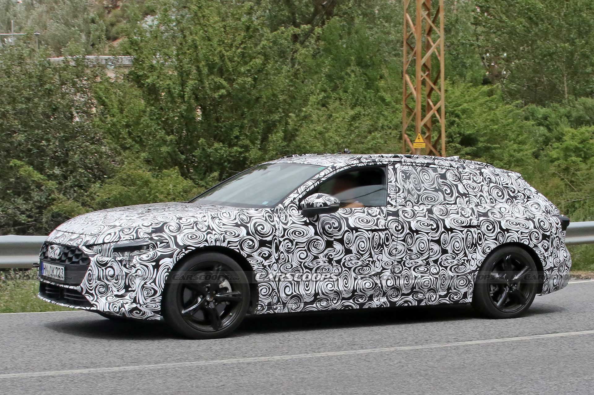 2024 Audi A4’s Twin-Screen Dashboard Revealed In Latest Spy Shots