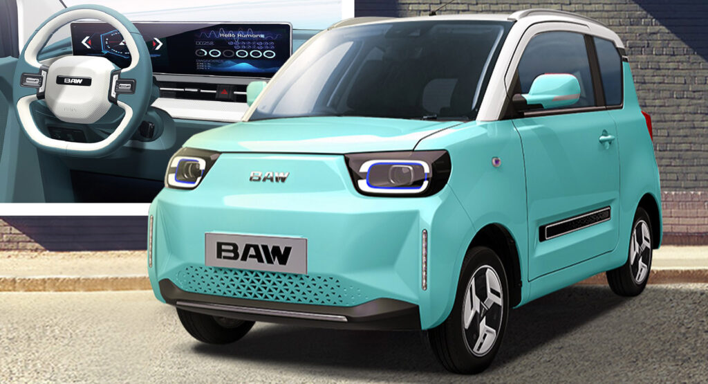 BAW Yuanbao Is Another $5k EV From China Set To Rival Wuling’s HongGuang Mini EV