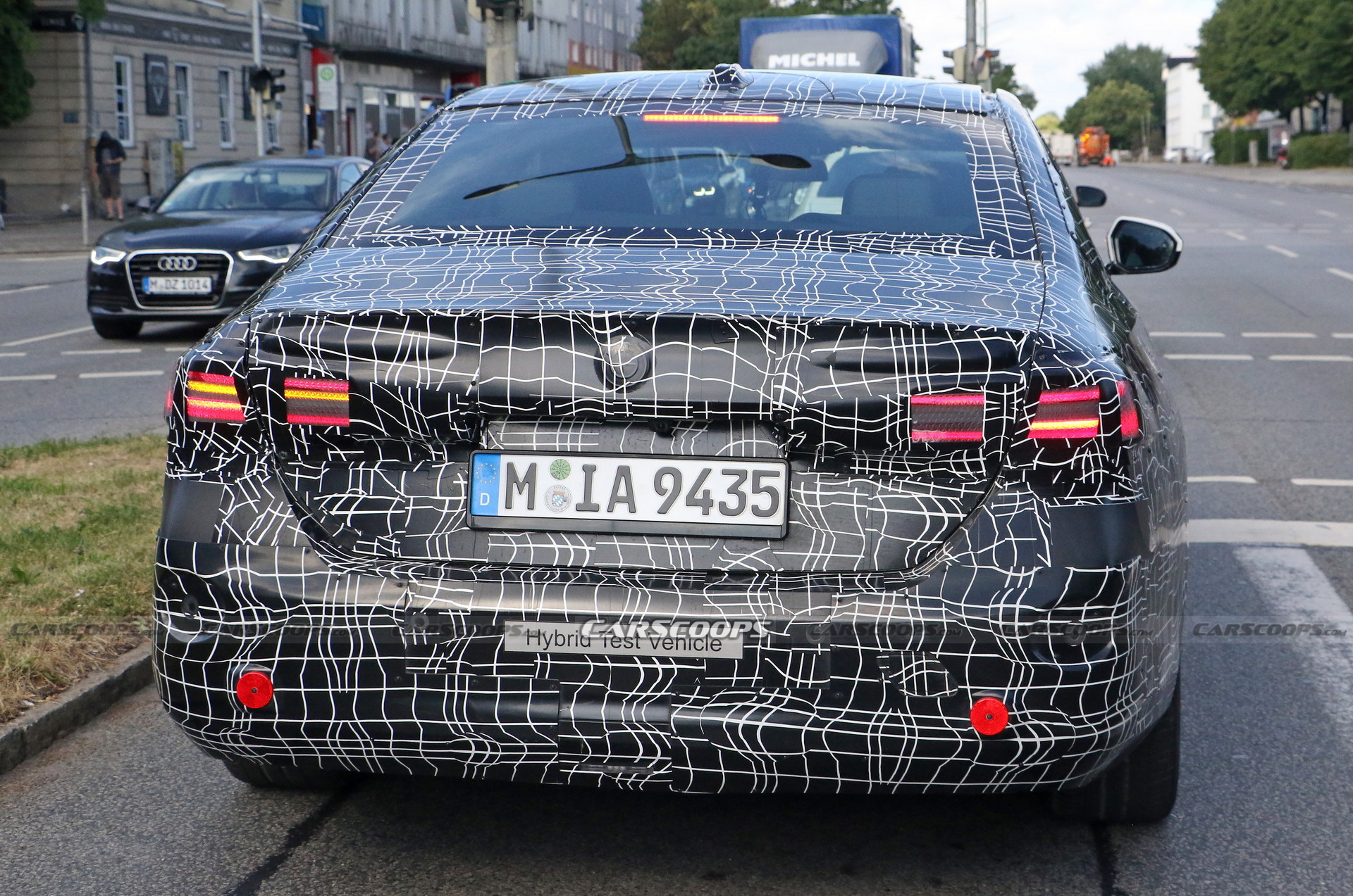 2024 BMW 5 Series Spied Wearing Production Headlights And Taillights