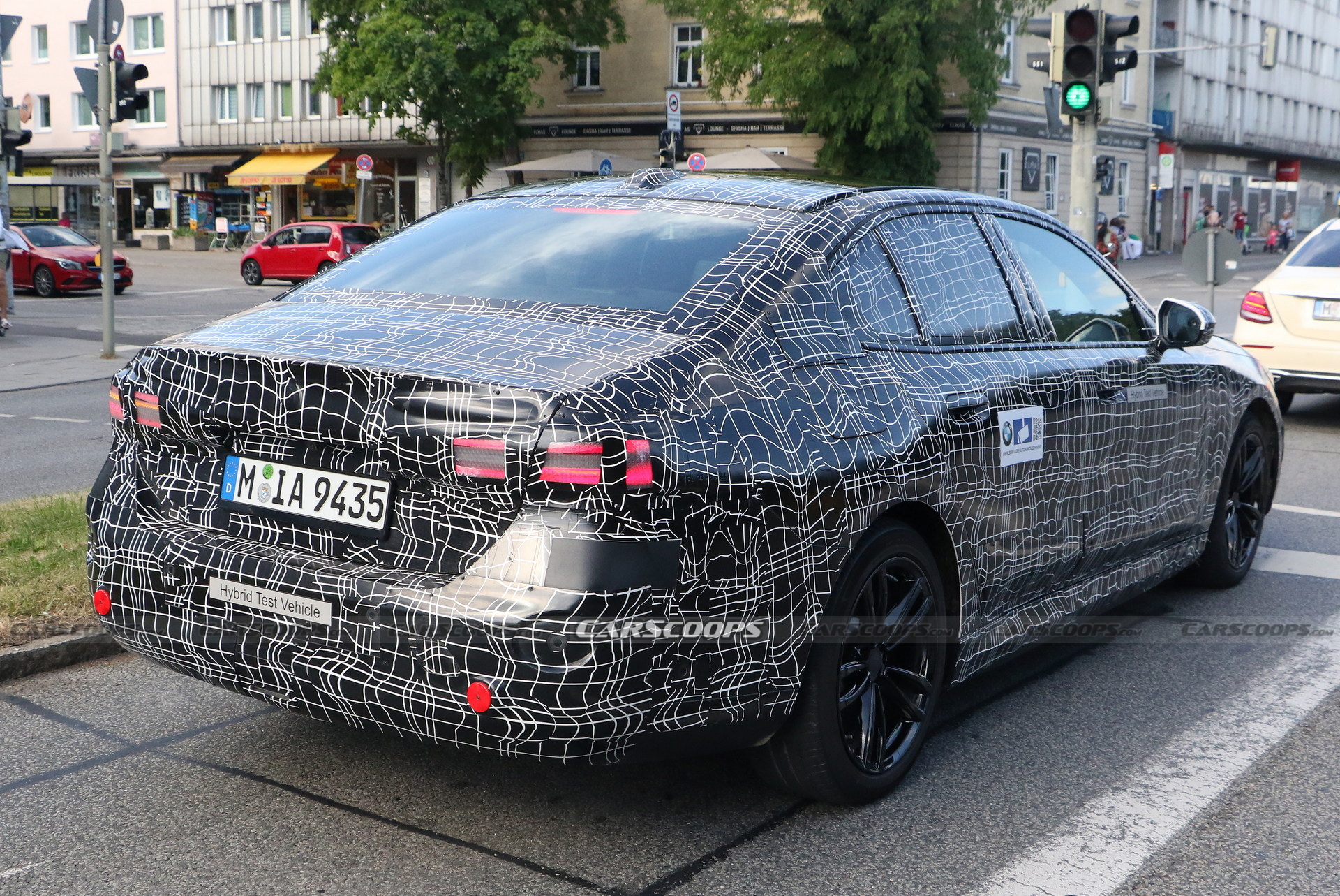 2024 BMW 5 Series Spied Wearing Production Headlights And Taillights