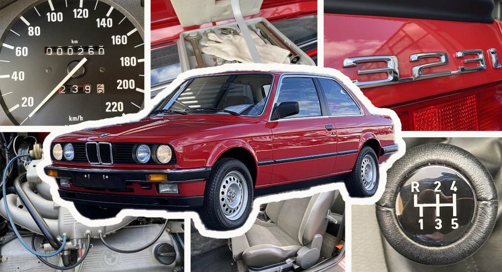  Virtually Brand New 1985 BMW 323i E30 With 162 Miles Has An Astronomical Price Tag