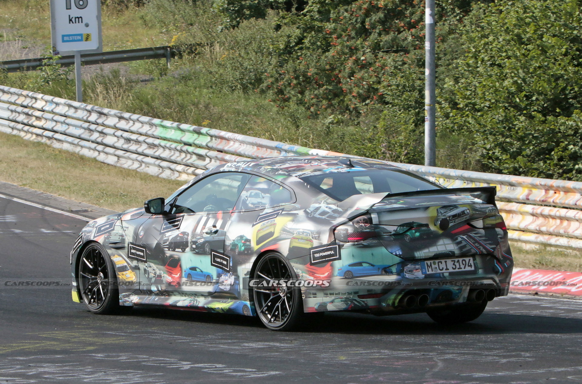 BMW 3.0 CSL Hommage Spied Showing Off At The Nurburgring