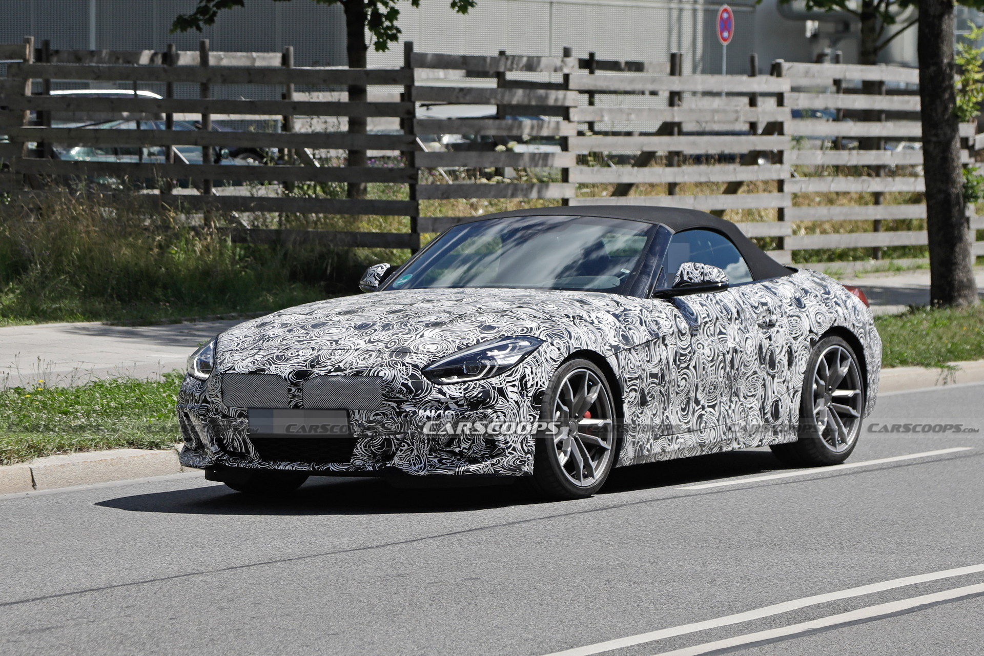 2023 BMW Z4 Facelift Spied For The First Time Hiding Almost Indistinguishable Updates