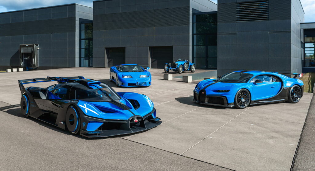  Bugatti Looks Back At Their Signature French Racing Blue Color As They Update It For The New Era