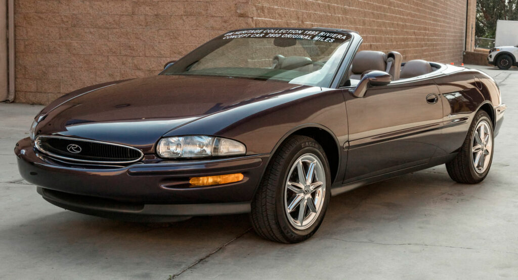 Embrace Summer With This 1995 Buick Riviera Convertible Concept