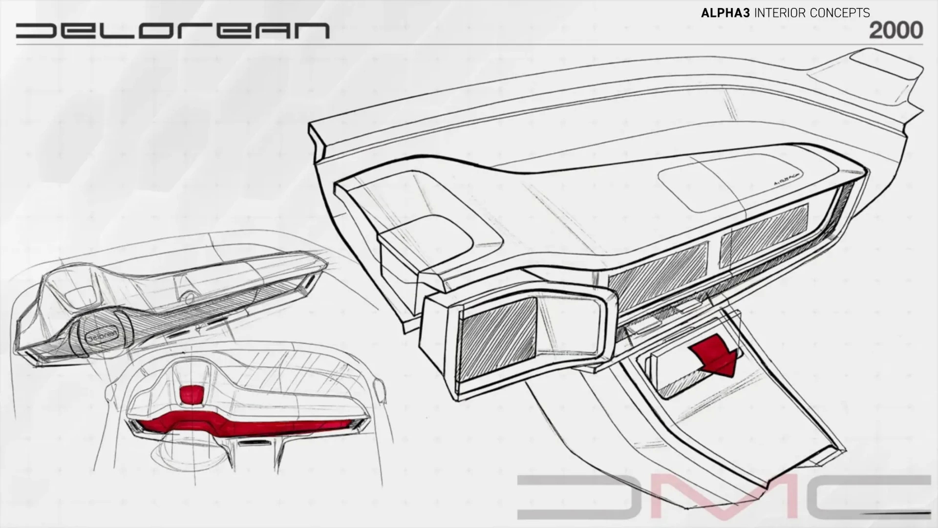 DeLorean Goes Back To The Future With A Trio Of Fictional ‘What If’ Concept Cars