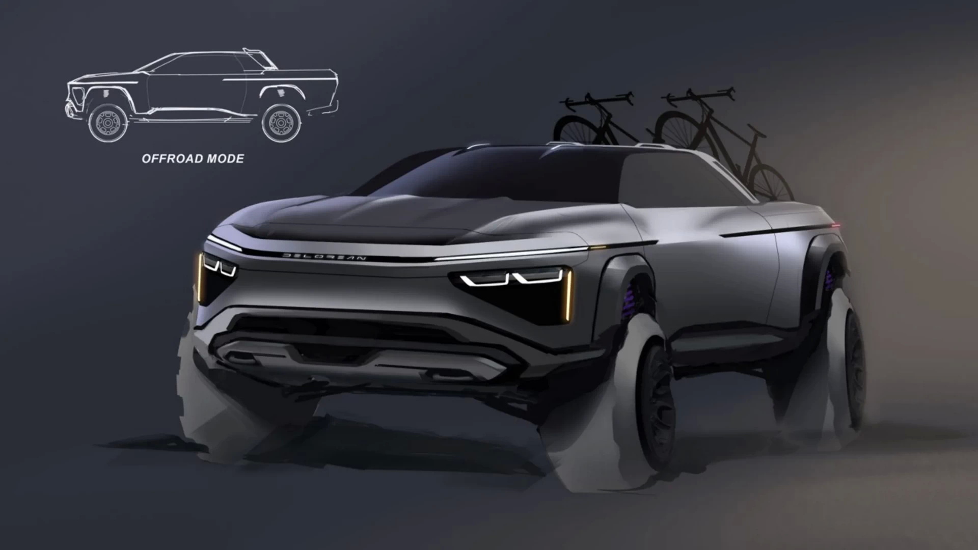 DeLorean Goes Back To The Future With A Trio Of Fictional ‘What If’ Concept Cars