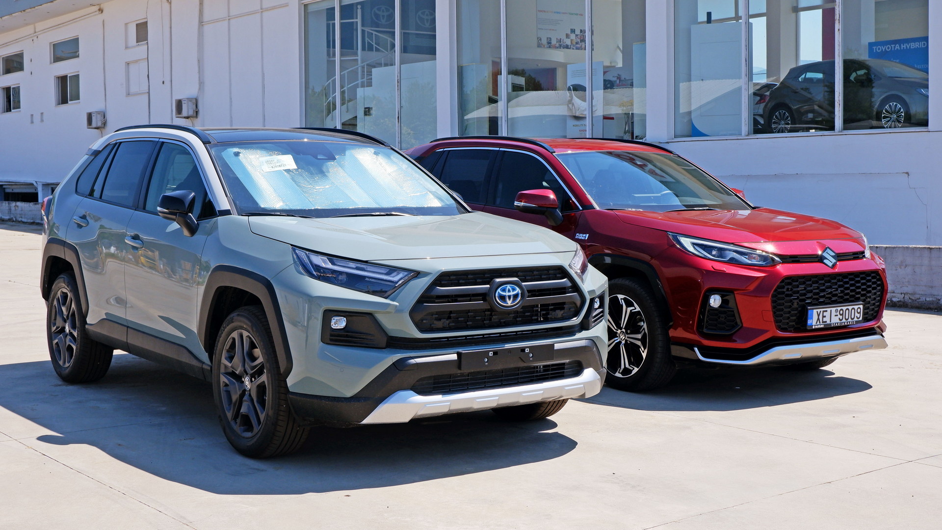 Toyota RAV4 based Suzuki ACross plug-in hybrid SUV revealed