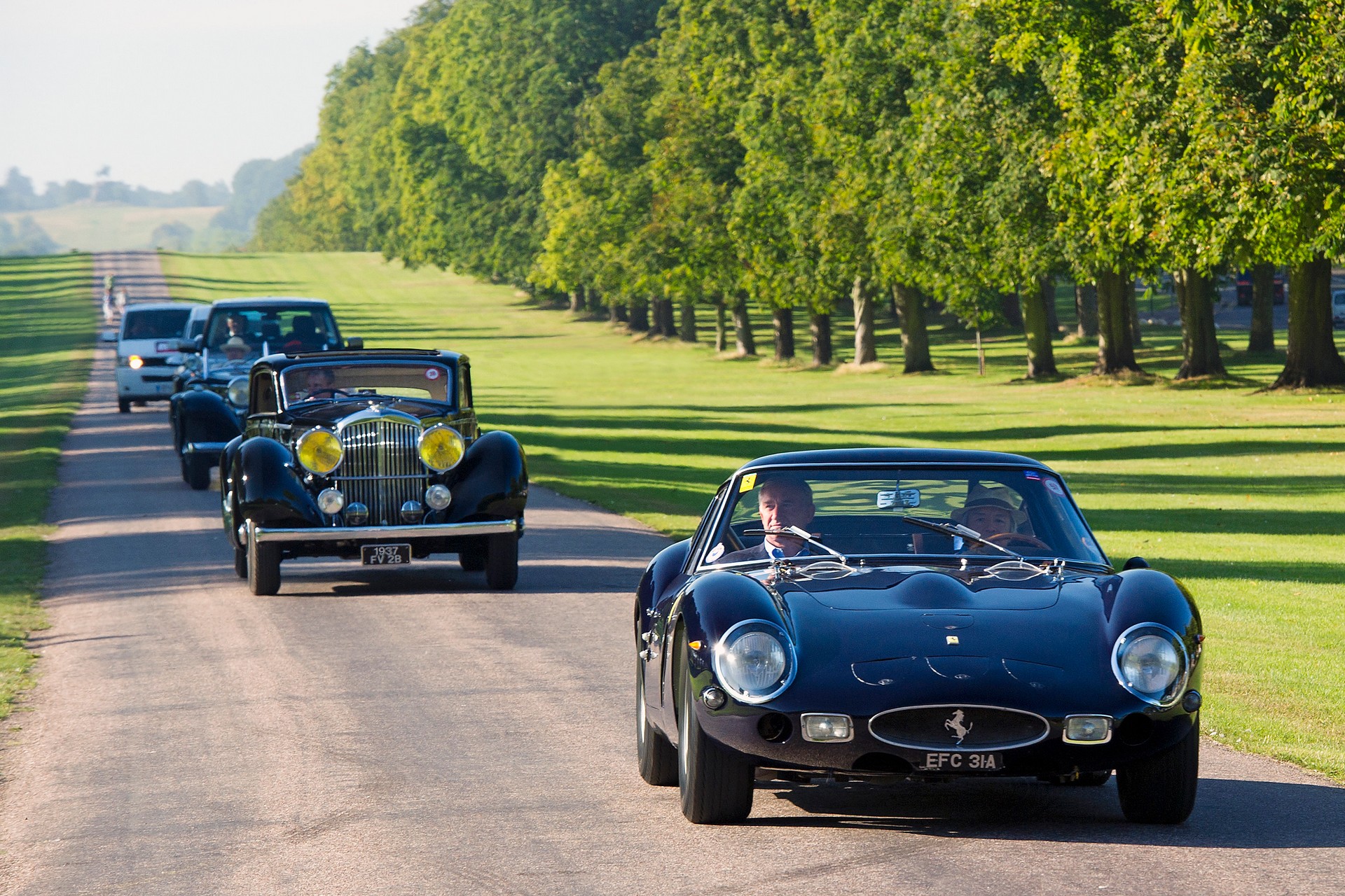 Concours Of Elegance Celebrating Ferrari’s 75th Anniversary With Huge Display In The UK