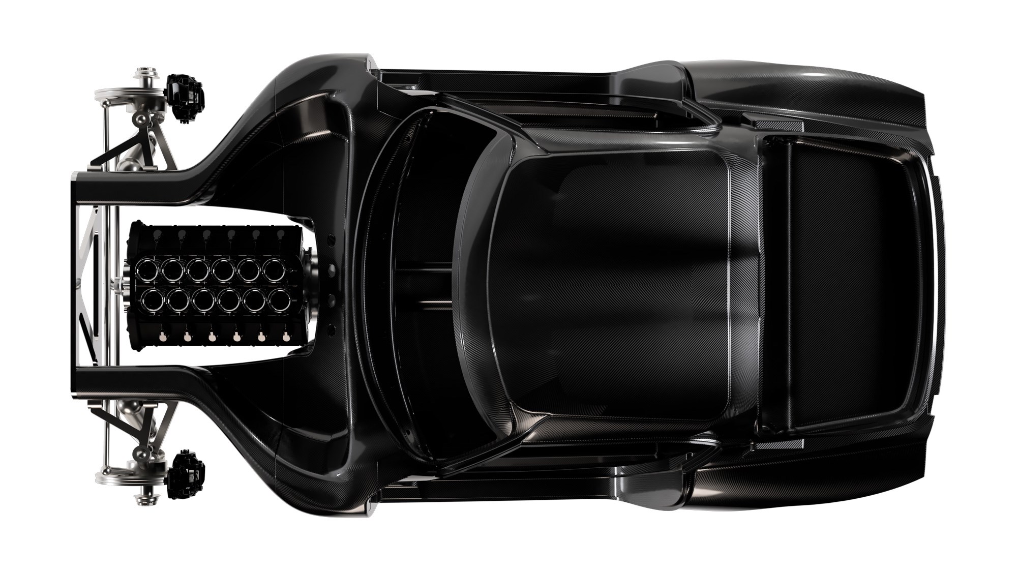 GTO Engineering’s Ferrari 250 GTO-Inspired Squalo Shows Off Carbon Monocoque