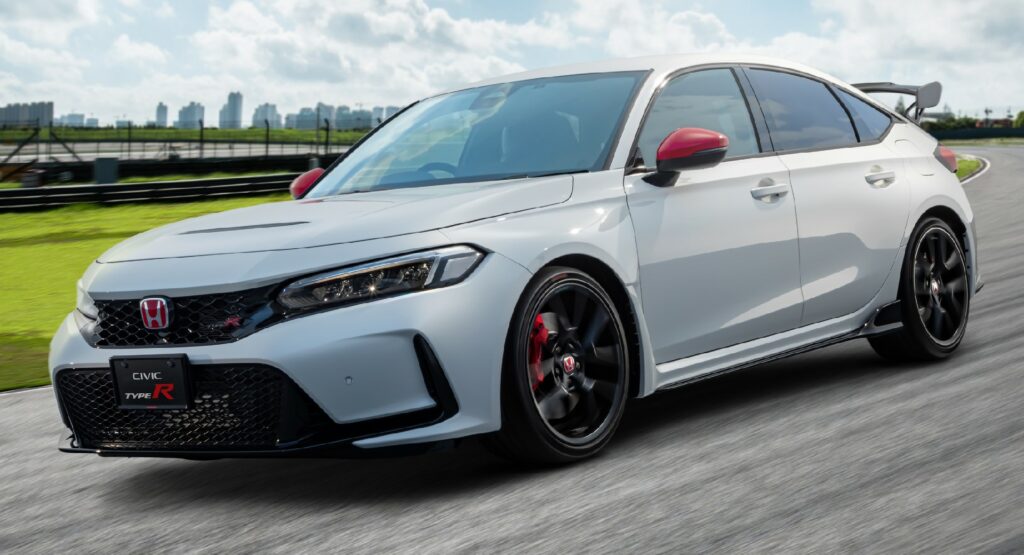  2023 Honda Civic Type R Gets Its First Official Accessories, Including A Carbon-Fiber Wing