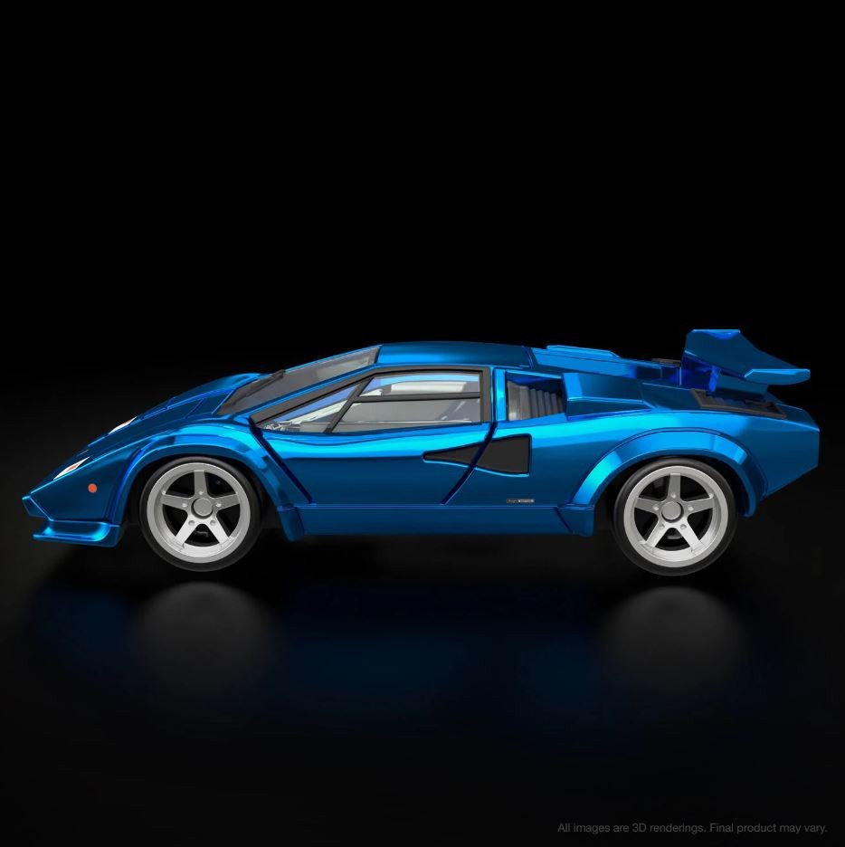 Hot Wheels Is Working On A Diecast Model Of The Lamborghini Countach