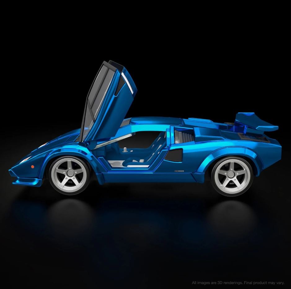 Hot Wheels Is Working On A Diecast Model Of The Lamborghini Countach