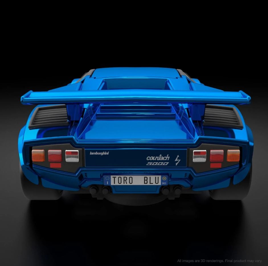 Hot Wheels Is Working On A Diecast Model Of The Lamborghini Countach