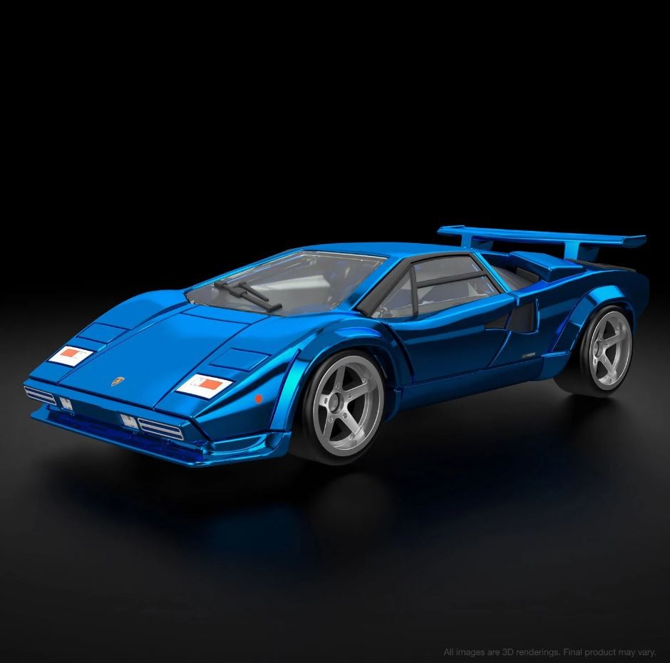 Hot Wheels Is Working On A Diecast Model Of The Lamborghini Countach