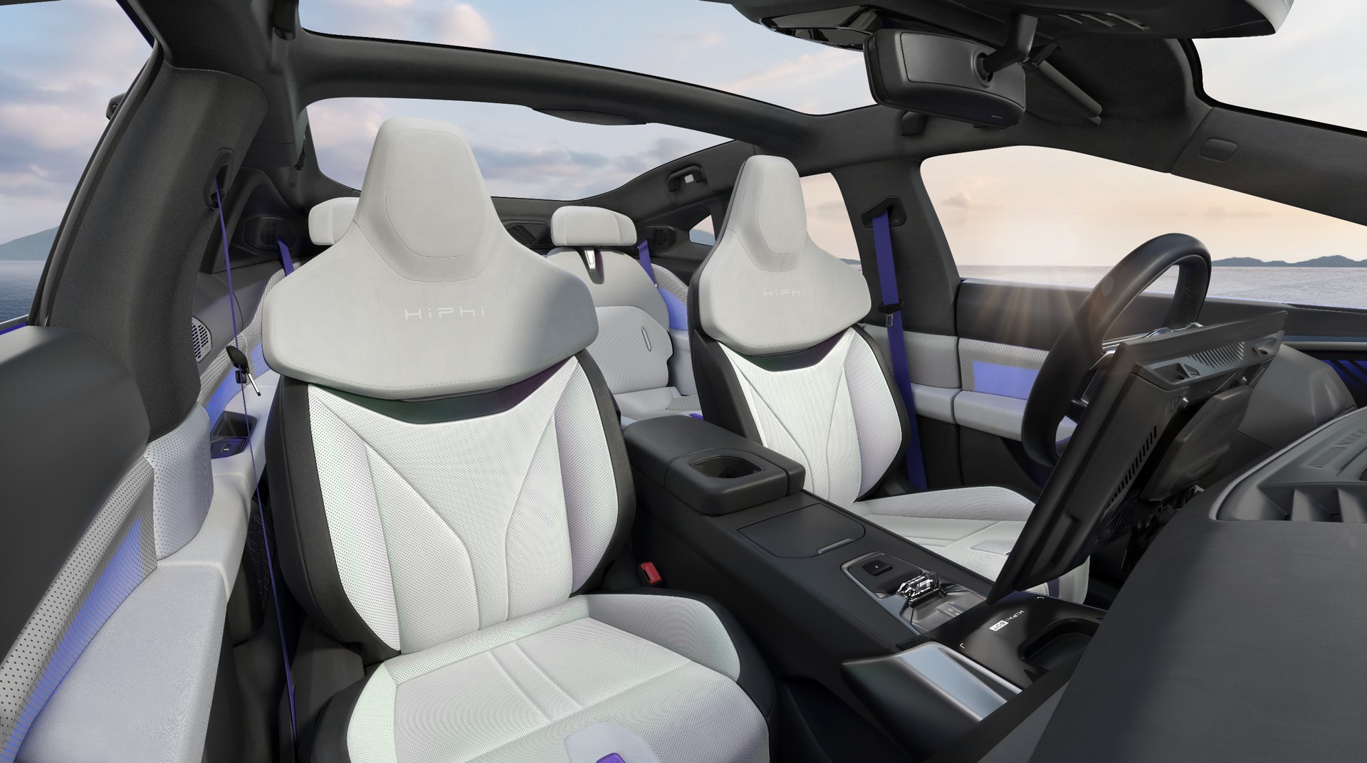 Human Horizons HiPhi Z Combines Thousands Of LED Lights With A 0-62 MPH Time Of 3.8 Seconds