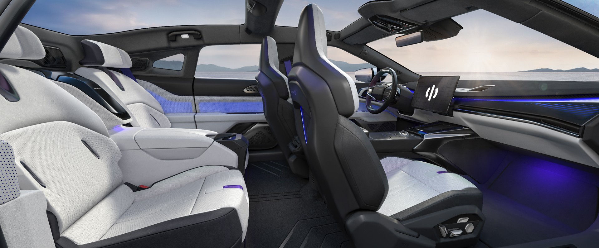 Human Horizons HiPhi Z Combines Thousands Of LED Lights With A 0-62 MPH Time Of 3.8 Seconds