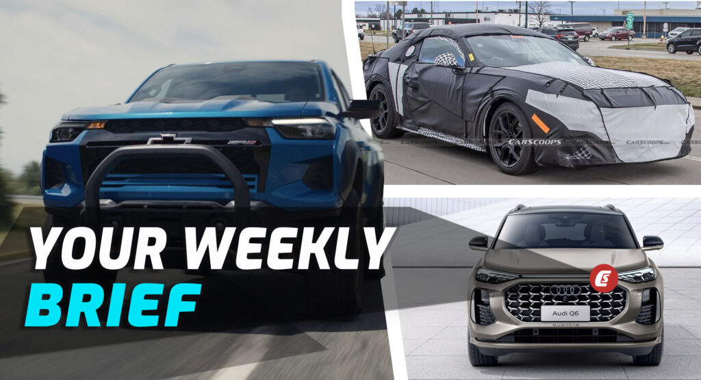  2024 Ford Mustang Debut Confirmed, 2023 Chevrolet Colorado, And Audi Q6 For China: Your Weekly Brief