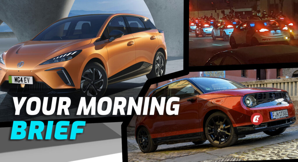  2023 MG4 EV, 2023 Honda e Limited Edition, And Robotaxis Block SF Street: Your Morning Brief