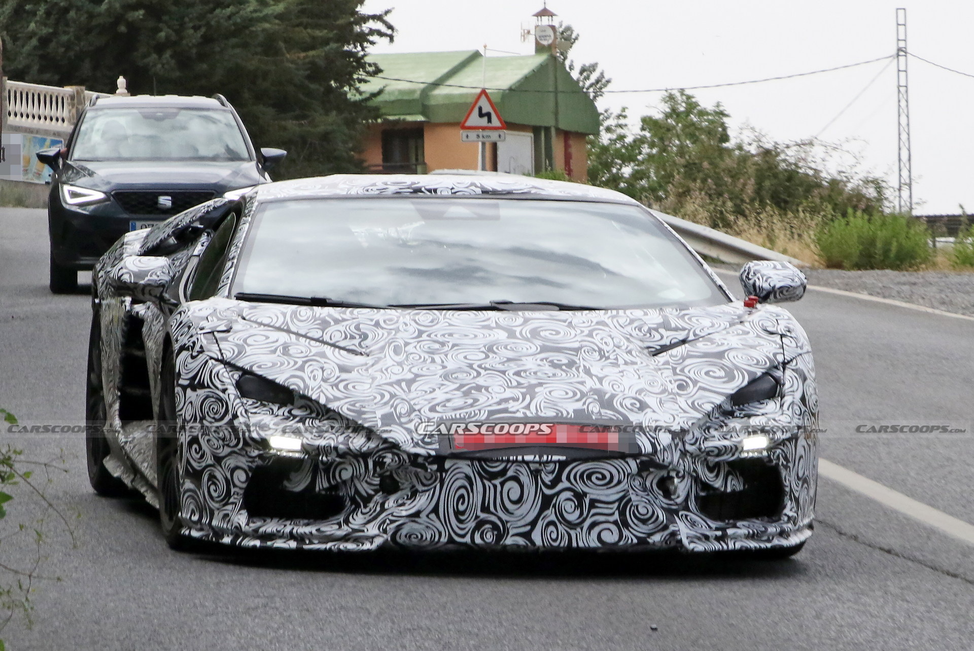 Get A Closer Look To The Lamborghini Aventador’s Electrified Successor