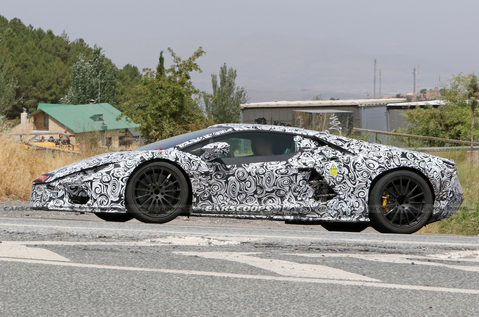 Get A Closer Look To The Lamborghini Aventador’s Electrified Successor