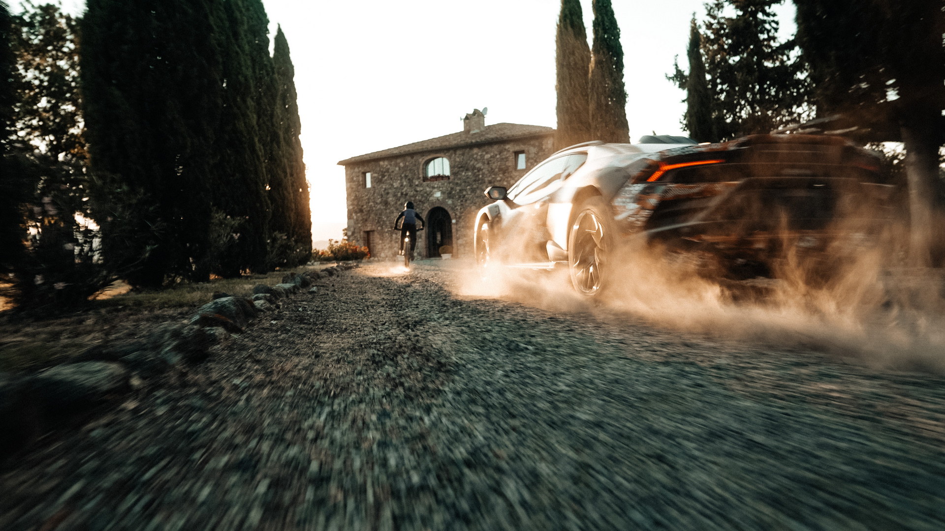 Lamborghini Huracan Sterrato First Offical Teaser Takes Us Beyond The Concrete