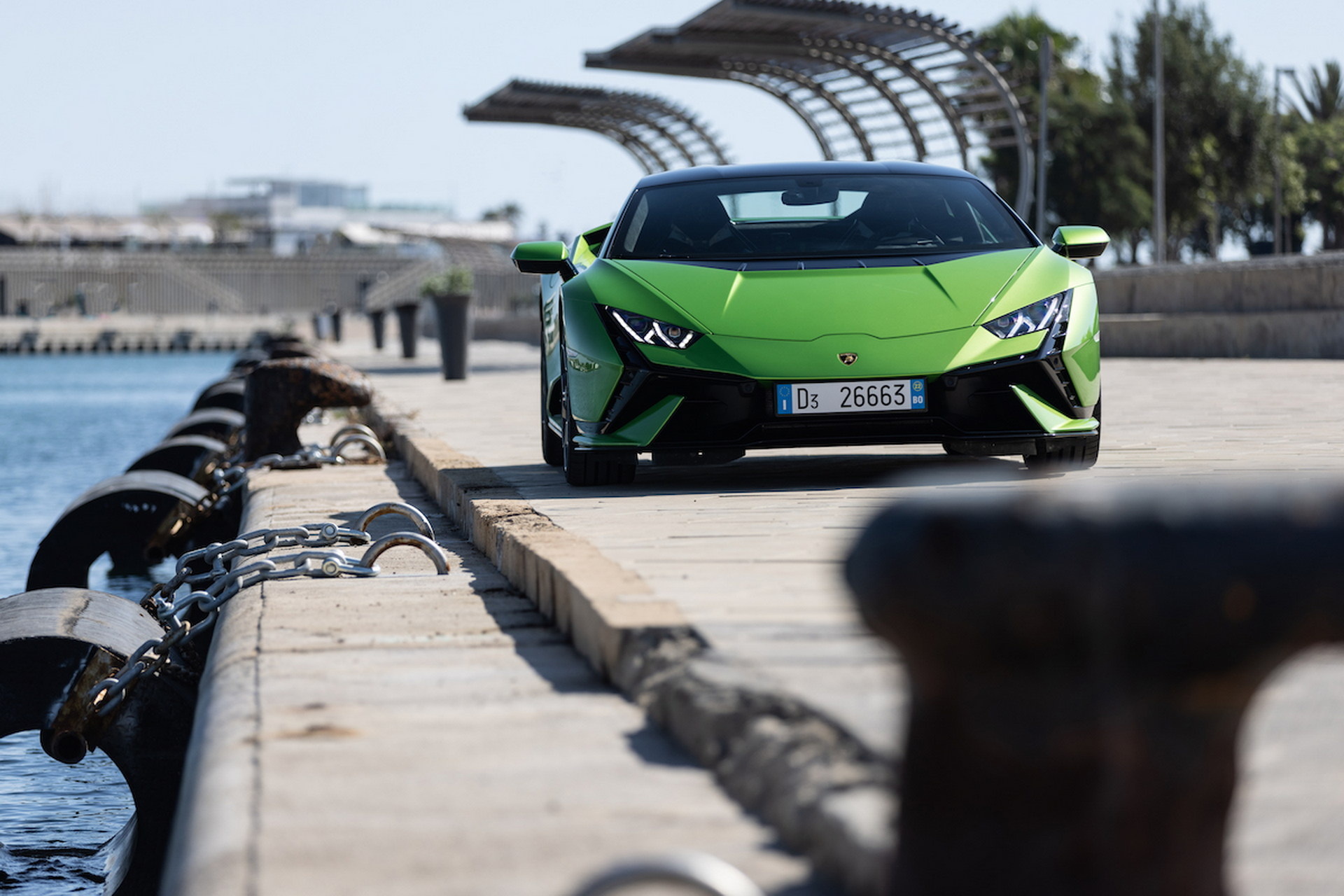 Watch And Hear The Lamborghini Huracan Tecnica Unleashing Its Power On The Streets