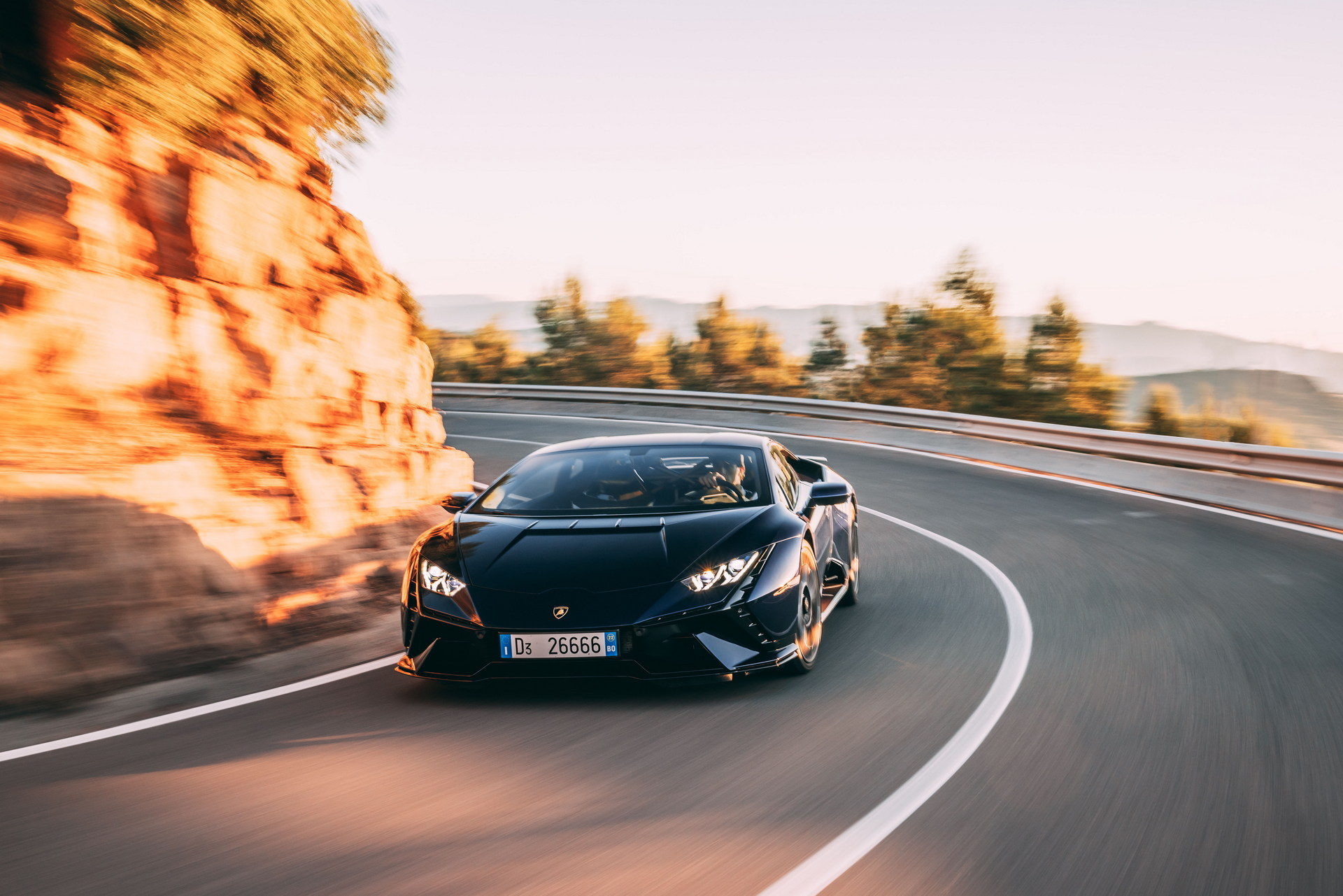 Watch And Hear The Lamborghini Huracan Tecnica Unleashing Its Power On The Streets