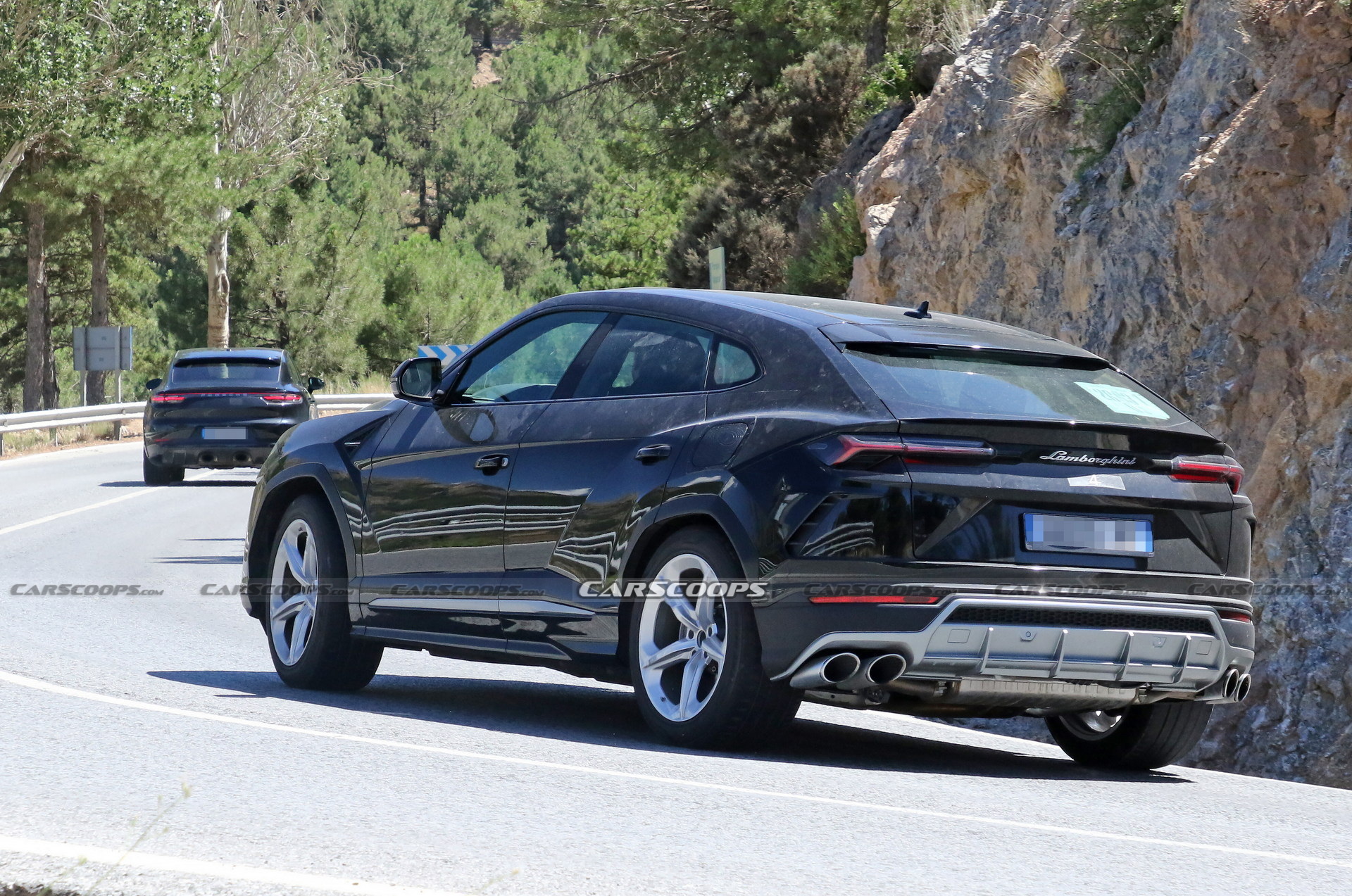 Lamborghini Urus PHEV Spied Flaunting Its Charging Port