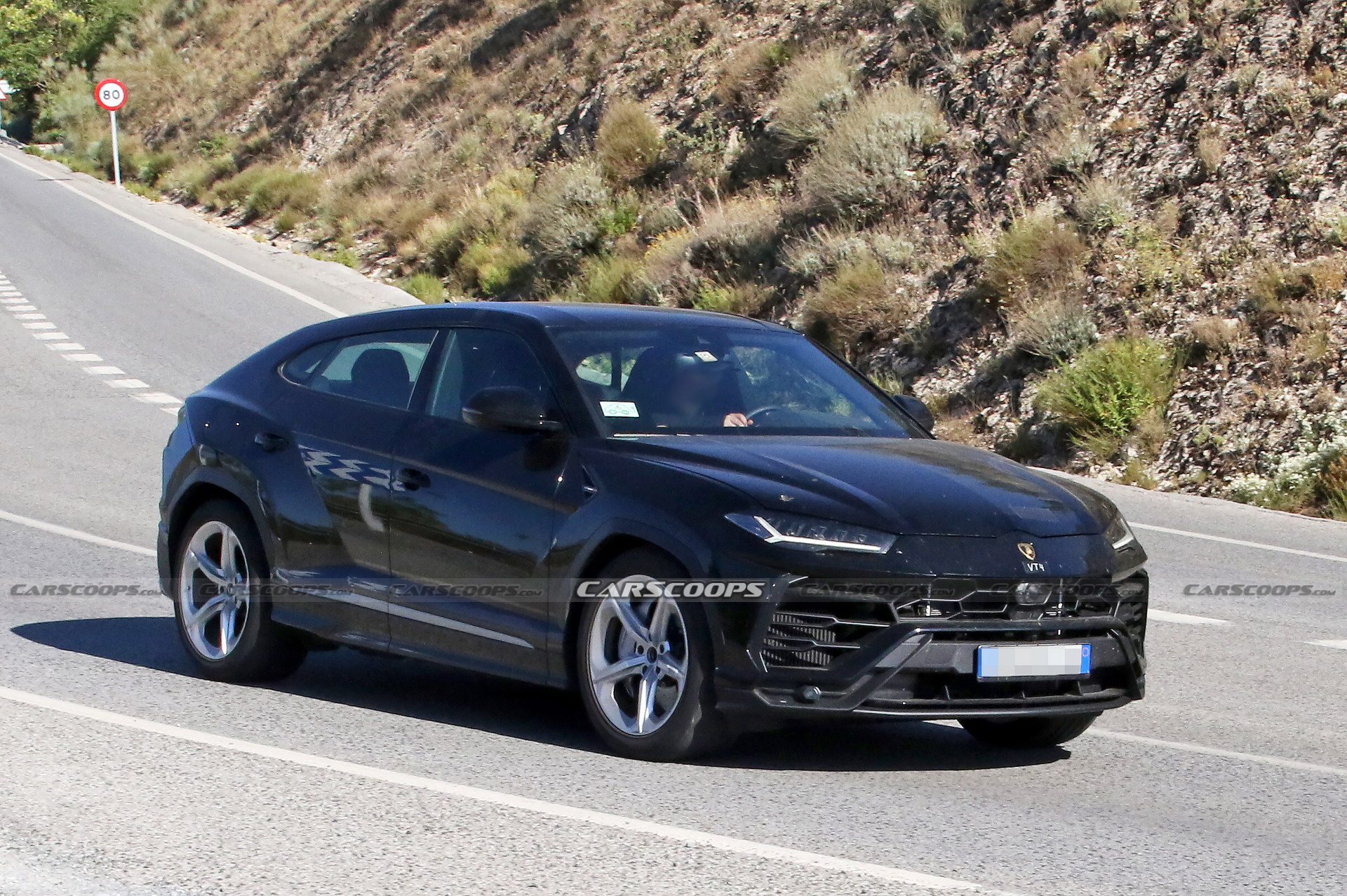 Lamborghini Urus PHEV Spied Flaunting Its Charging Port