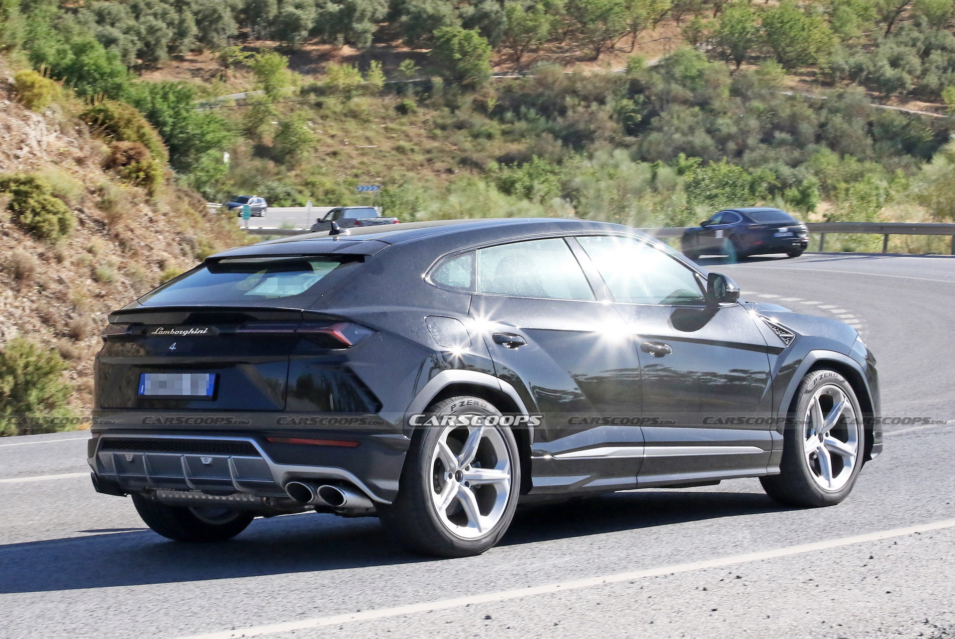 Lamborghini Urus PHEV Spied Flaunting Its Charging Port