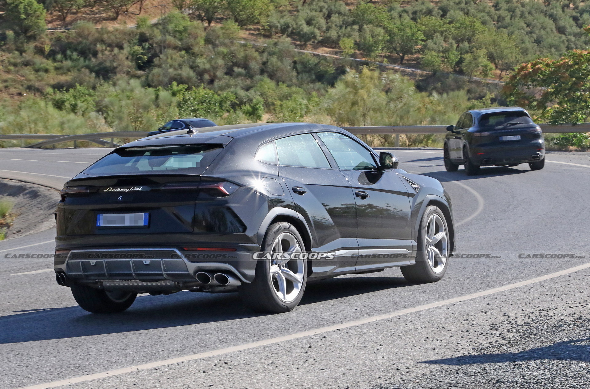 Lamborghini Urus PHEV Spied Flaunting Its Charging Port