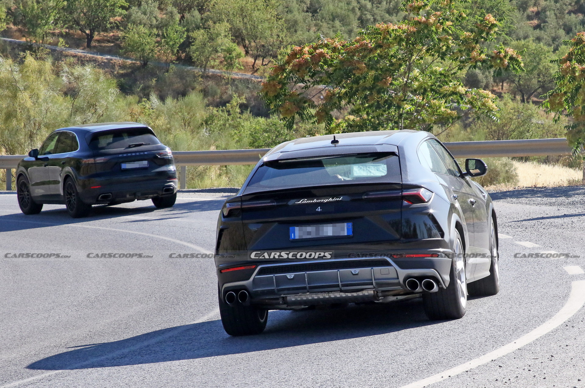Lamborghini Urus PHEV Spied Flaunting Its Charging Port