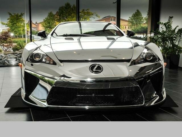 No One Is Willing To Buy This Chrome Lexus LFA For $1 Million
