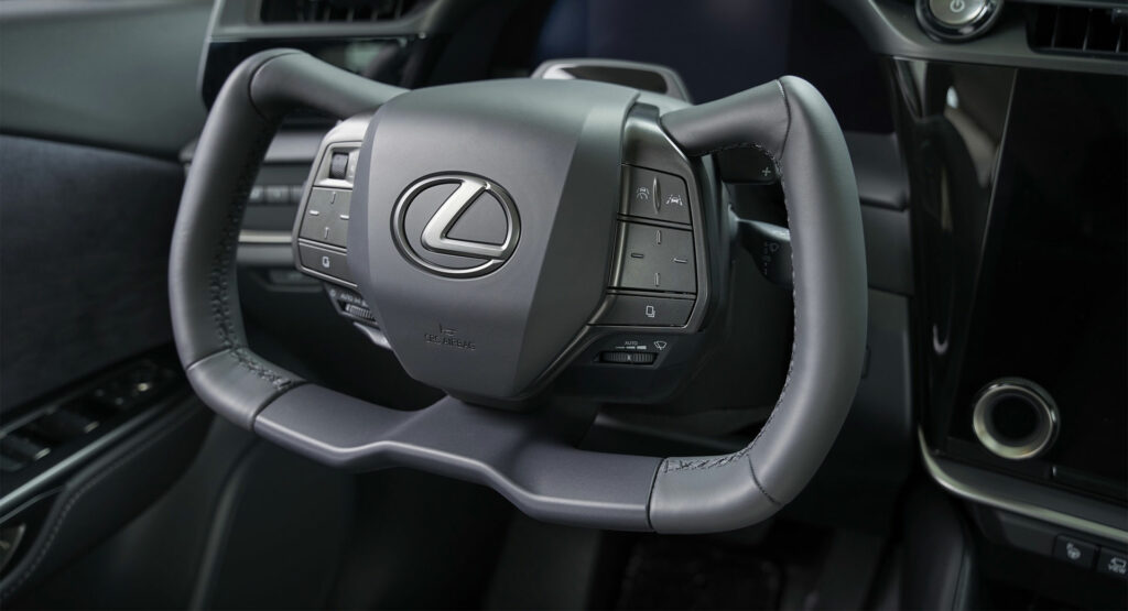  The Lexus RZ Has Steer-By-Wire With Variable Ratio Alongside Its Yoke