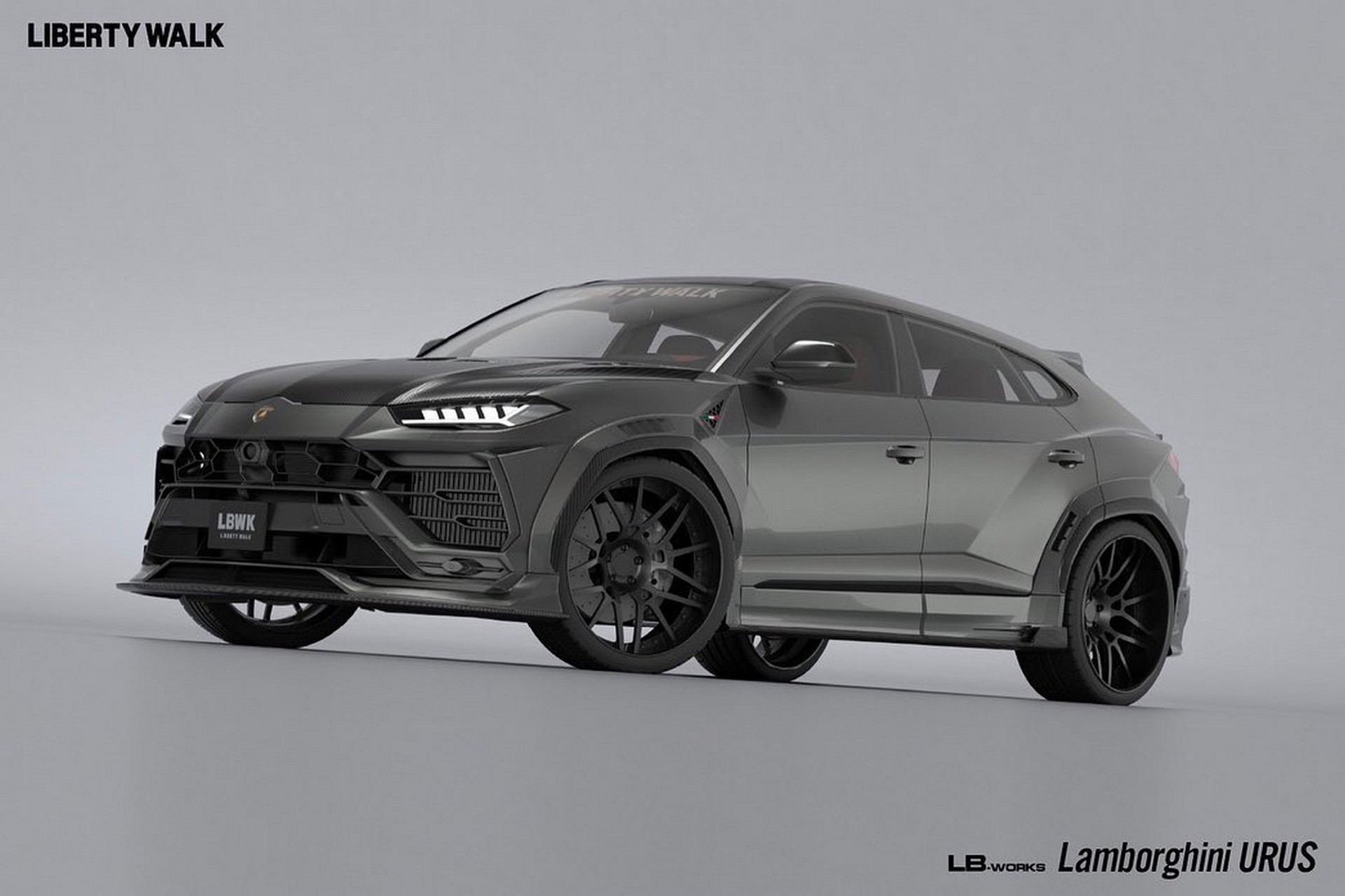 Liberty Walk Is Giving The Lamborghini Urus Its Widebody Treatment