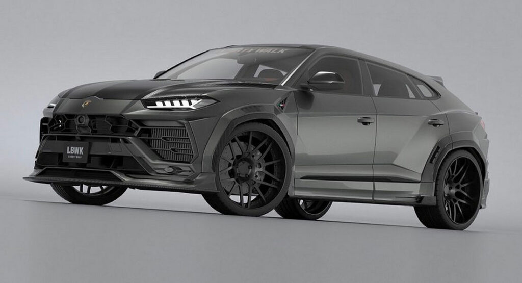  Liberty Walk Is Giving The Lamborghini Urus Its Widebody Treatment