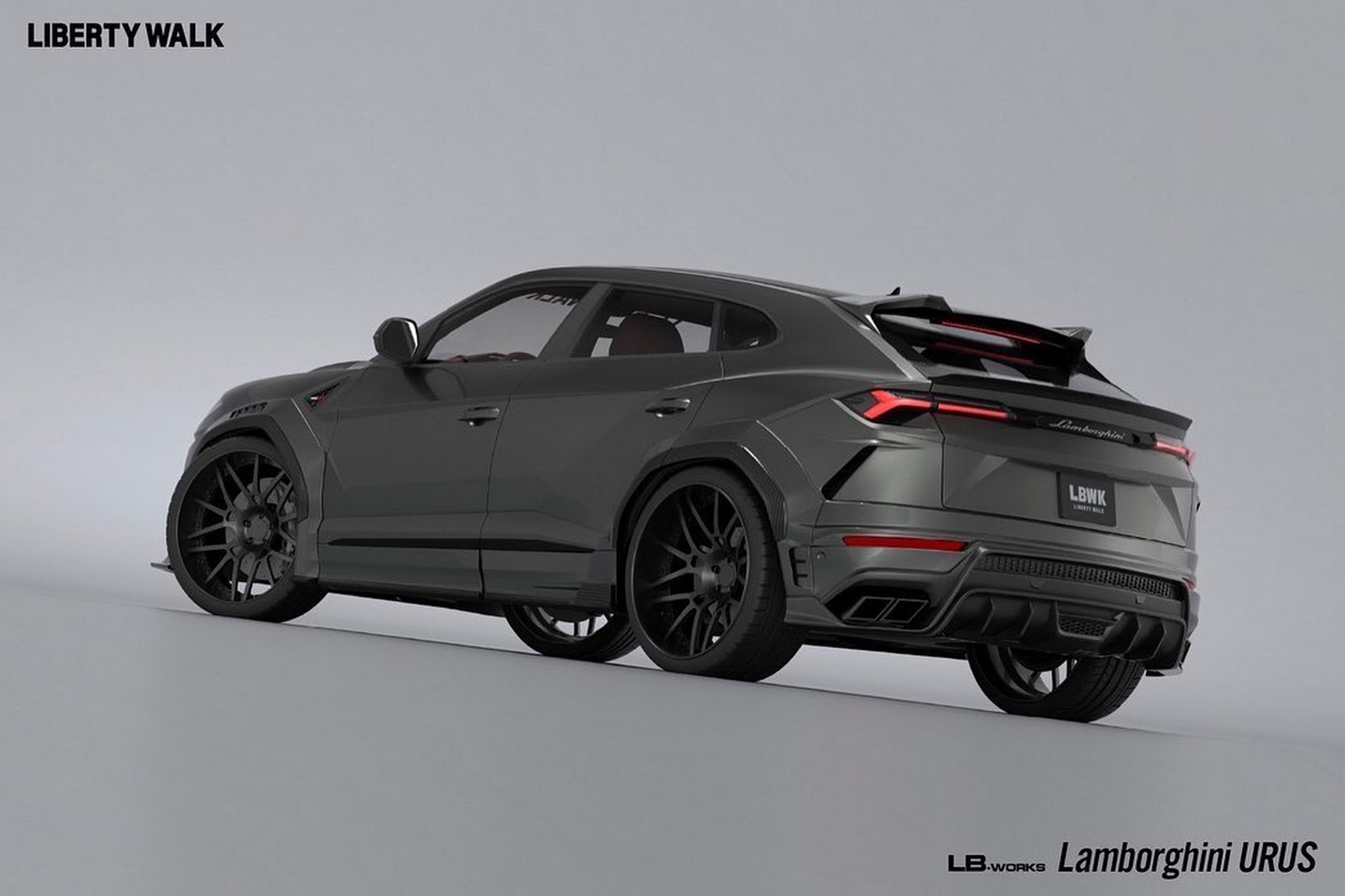 Liberty Walk Is Giving The Lamborghini Urus Its Widebody Treatment