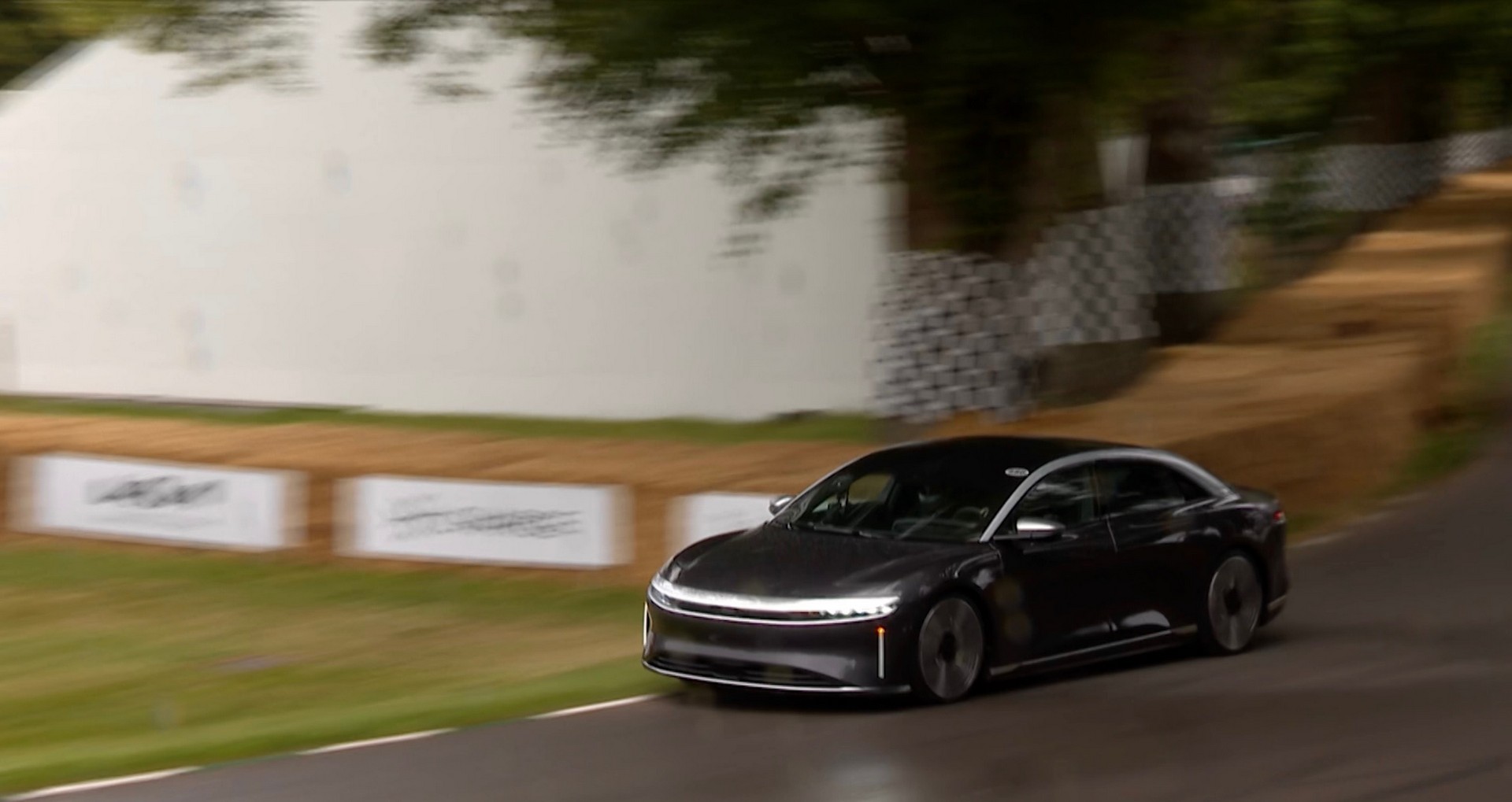 The Lucid Air Was The Fastest Production Car At This Year’s Goodwood Hillclimb