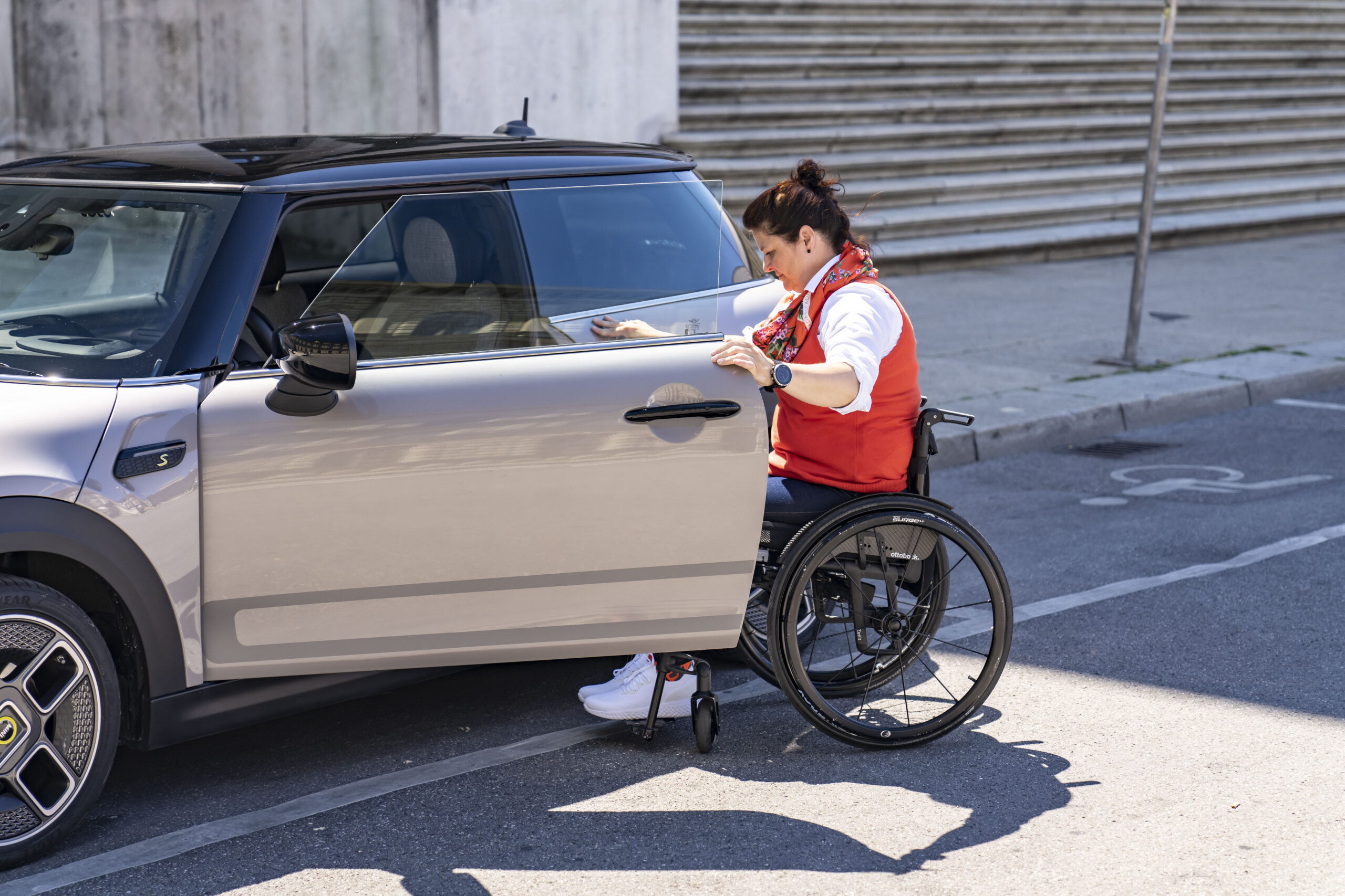 MINI Shows Specially Converted Cooper SE For People With Disabilities