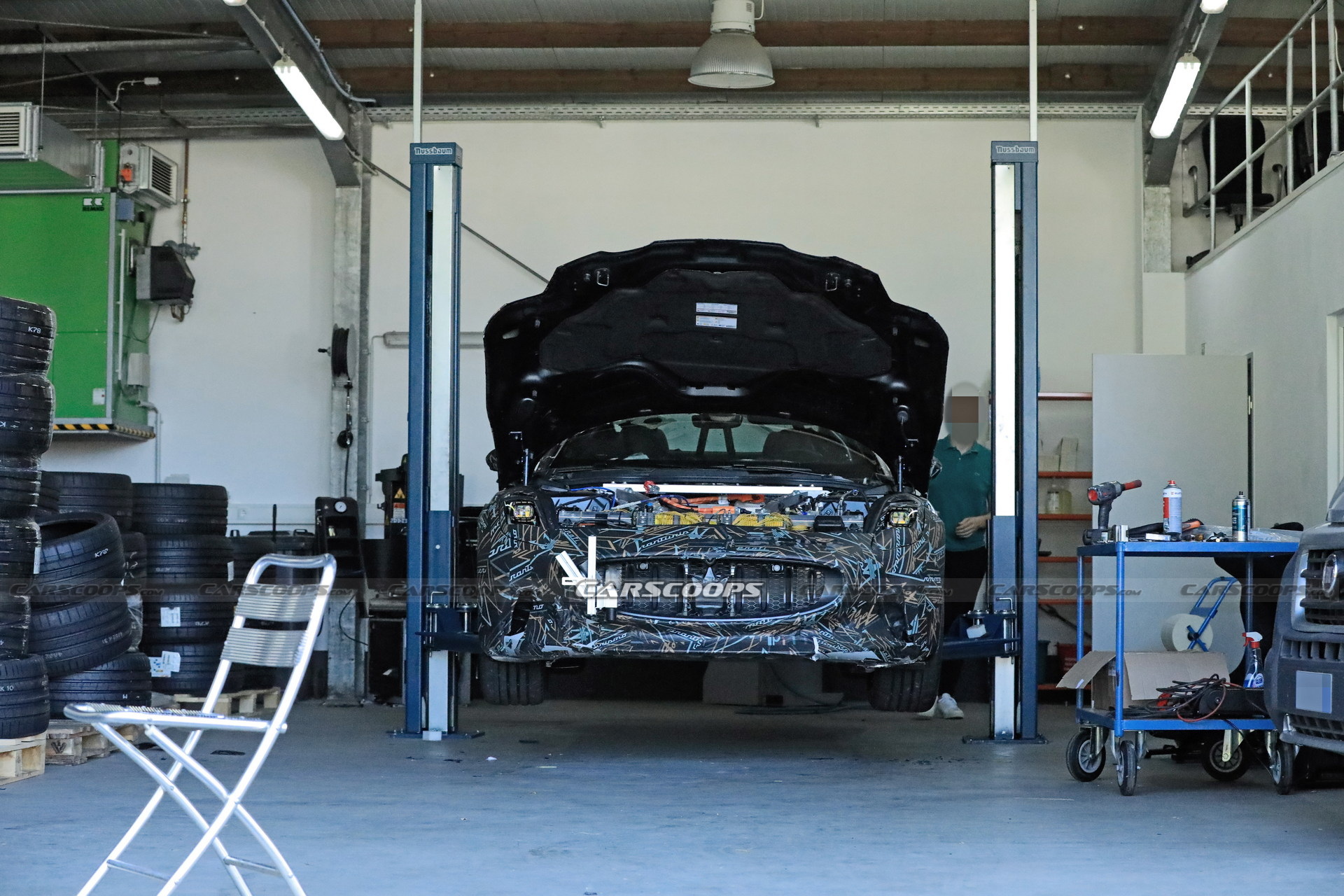 Here’s A Look Under The Hood Of Maserati’s Electric GranTurismo Folgore