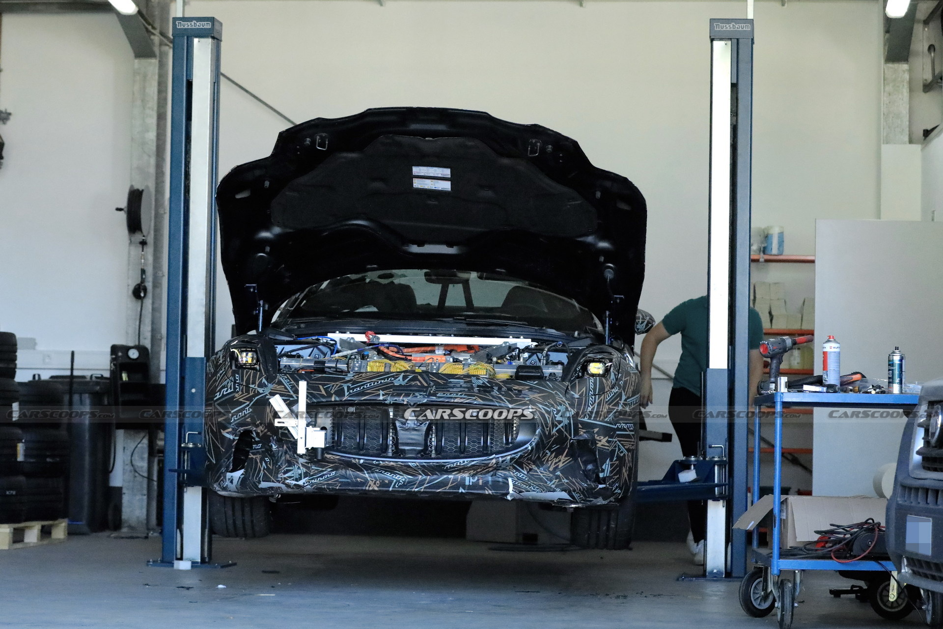 Here’s A Look Under The Hood Of Maserati’s Electric GranTurismo Folgore