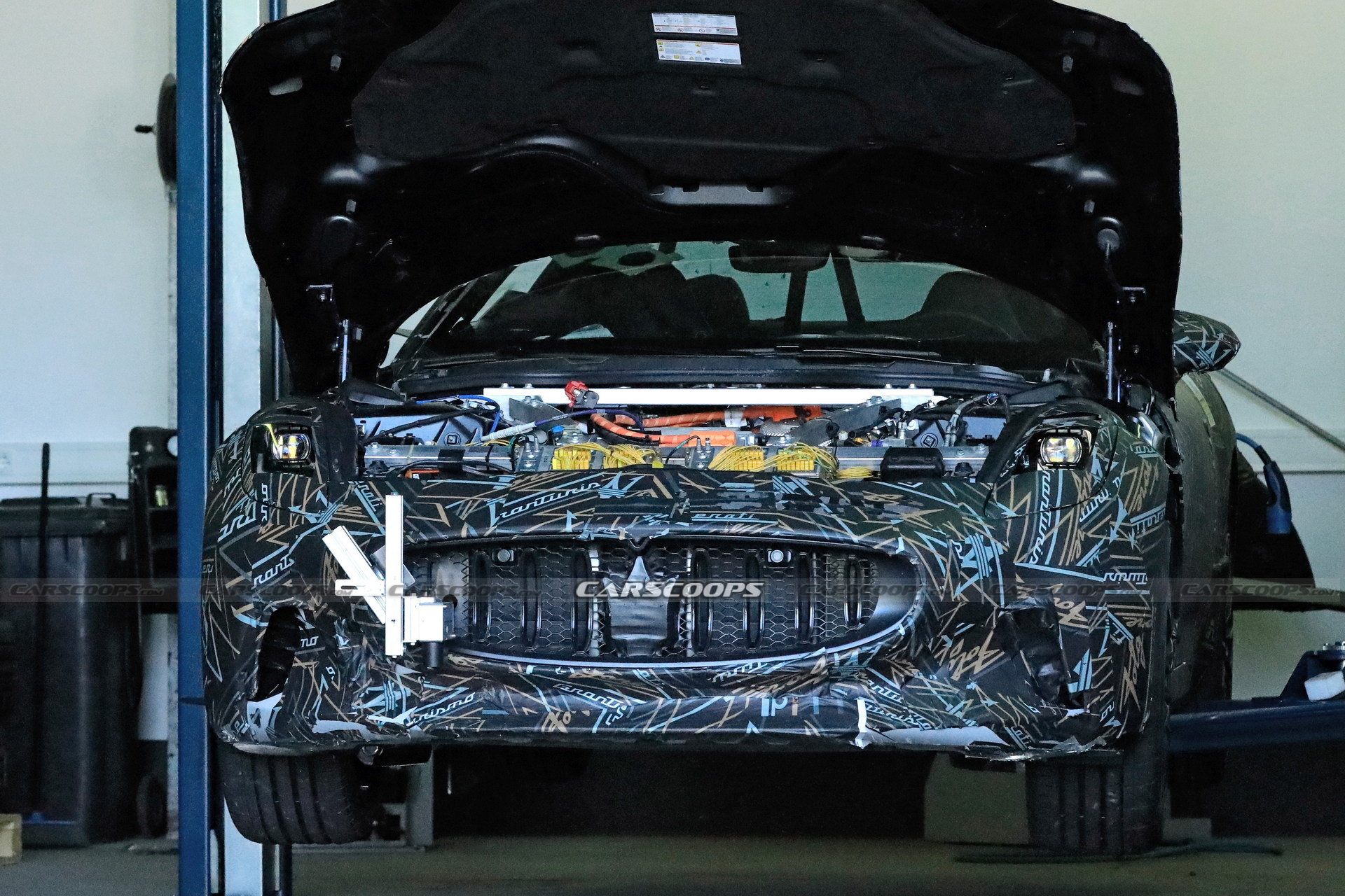 Here’s A Look Under The Hood Of Maserati’s Electric GranTurismo Folgore