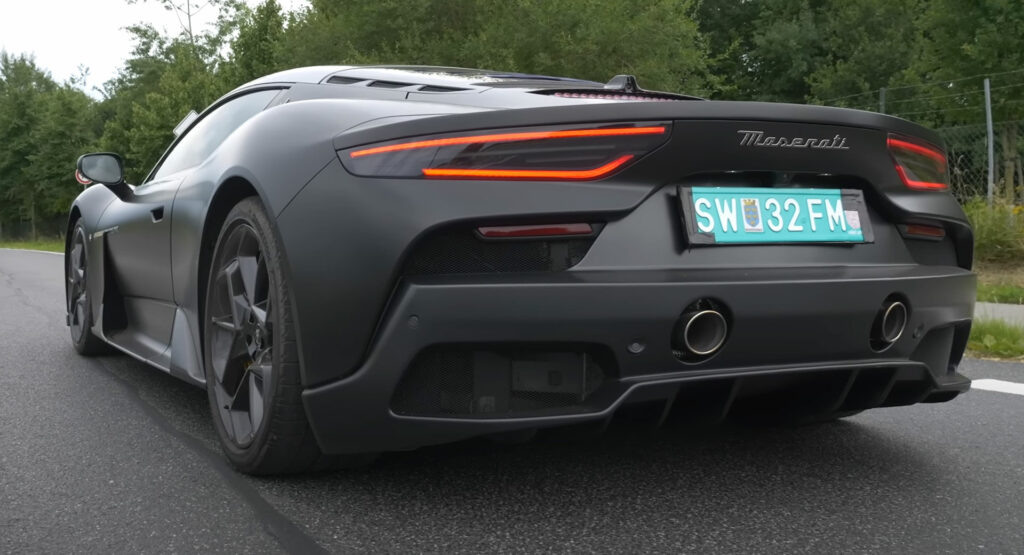  Watch The Maserati MC20 Hit 189 MPH In The Autobahn