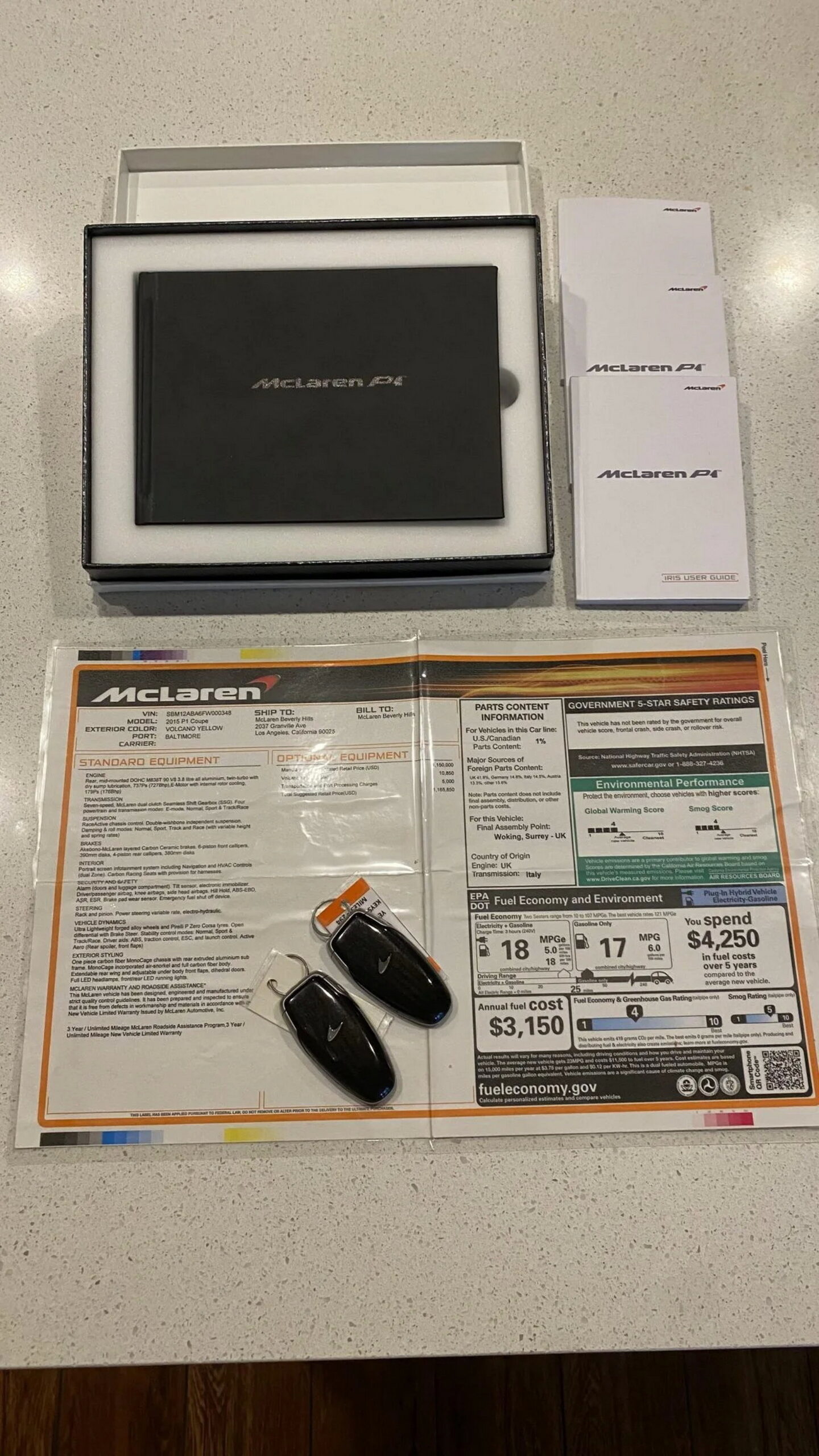 Delivery-Mileage McLaren P1 Could Set A New Record At Auction