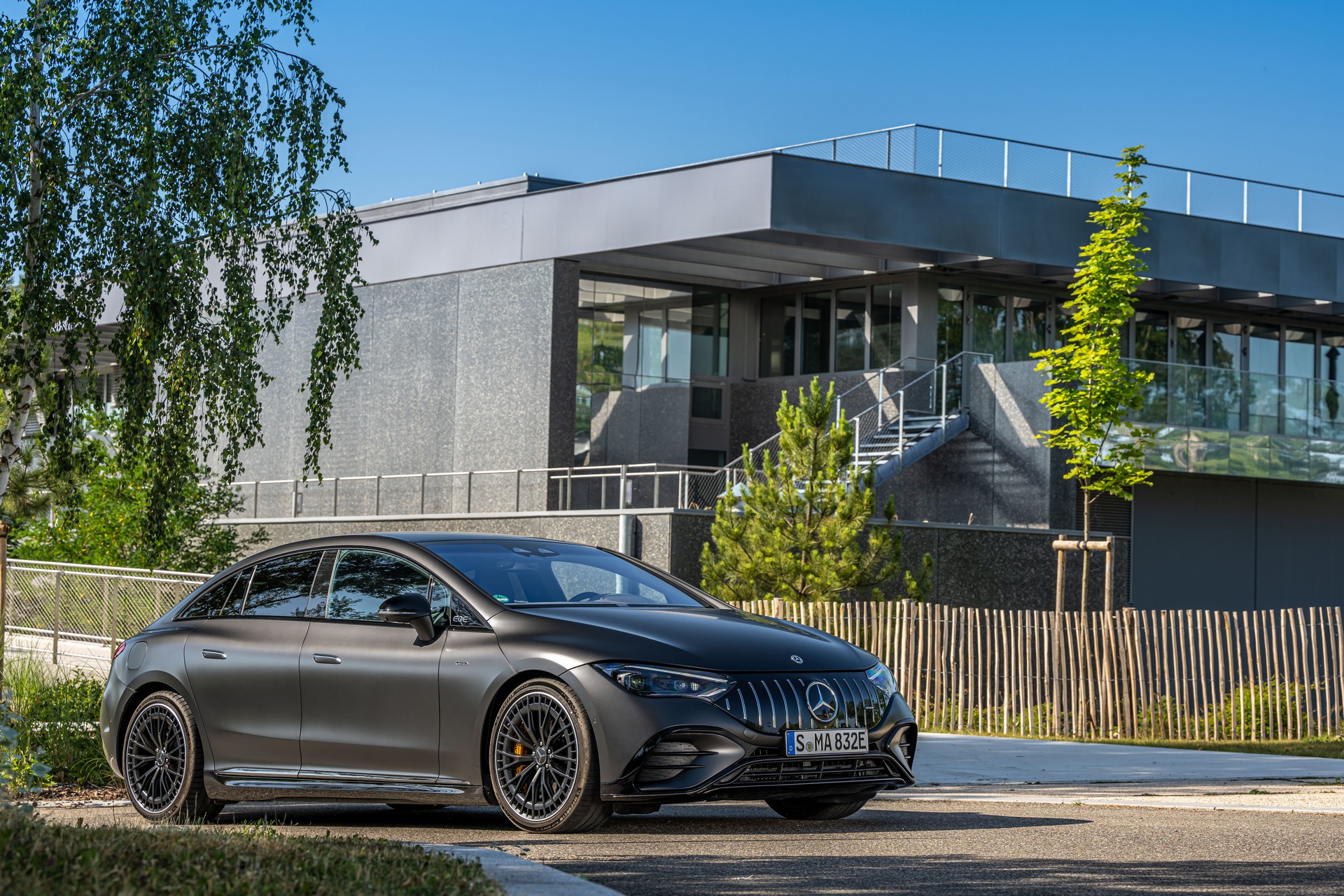 Get A Detailed Look At The Mercedes-AMG EQE With 139 New Photos