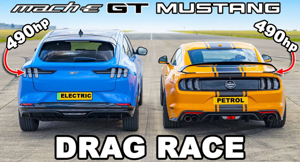  Ford Mustang GT Vs. Mach-E GT Is A Battle Against The Electric Future