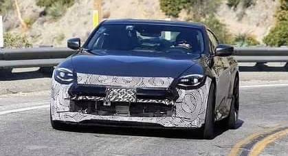  Mystery Nissan Z Prototype Spotted Again With Camouflaged Front Bumper